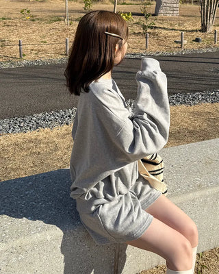 1987 Sweatshirt and Shorts Set