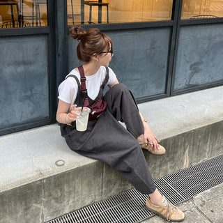 Round neck short-sleeve T-shirt