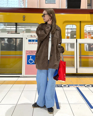 Suede Midi Jacket