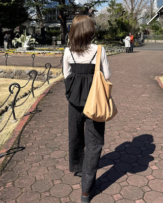 Lace banding pants