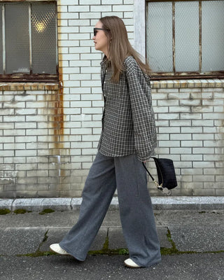 Waffle Wide Easy Pants