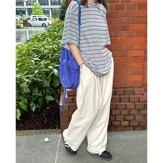 (Unisex) Cotton Wide Pants
