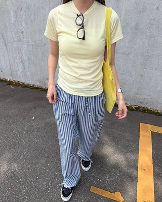Drawstring Tank & T-Shirt Set