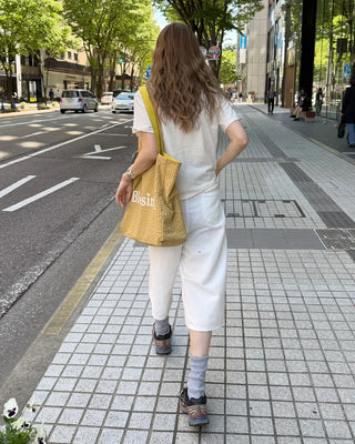Semi-Cropped Basic Half T-Shirt