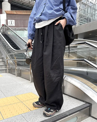 (Unisex) Wide Tuck Sweatpants
