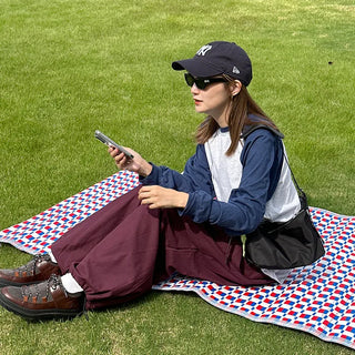 (Unisex) Parachute Wide Fit Cotton Pants