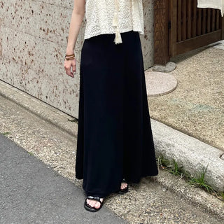 Semi-mermaid long skirt