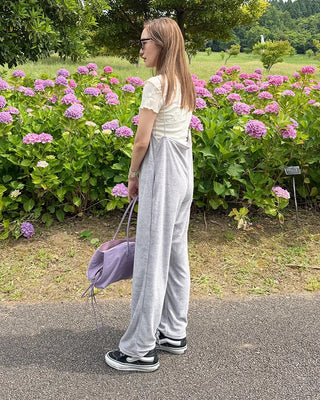 Pile Camisole Jumpsuit