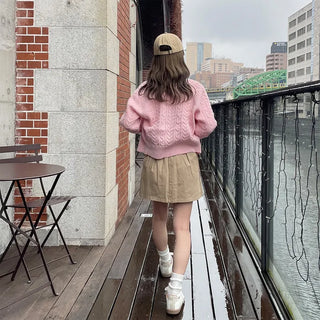 Ribbon Stitch Cardigan