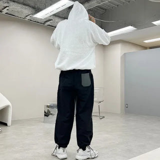 Cotton pocket hooded parka