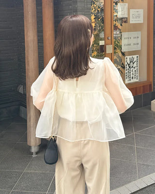 Organza Volume Blouse