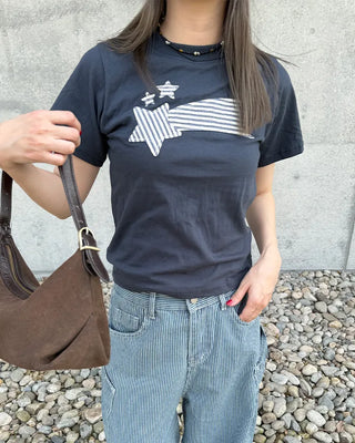 Border Star Patch Short-Sleeve T-Shirt