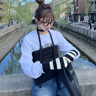 Raglan Sleeve Lettering Sweatshirt