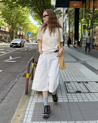 Semi-Cropped Basic Half T-Shirt