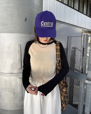 Simple raglan sleeve T-shirt