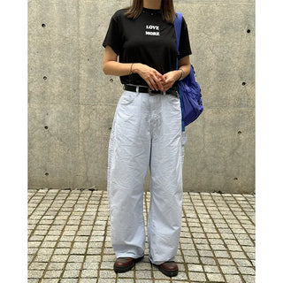 Striped Carpenter Pants