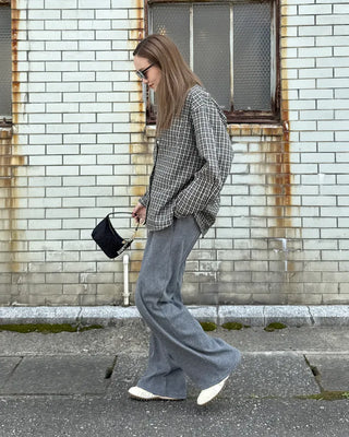 Waffle Wide Easy Pants