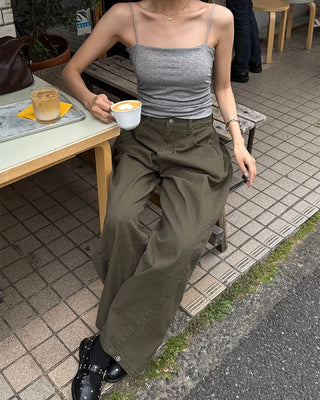 Polka dot cap camisole