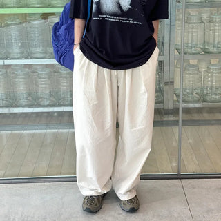 (Unisex) Cotton Wide Pants