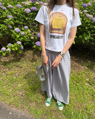 Buttered Toast Half-Sleeve T-Shirt