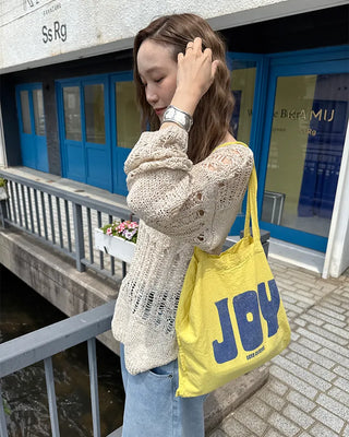 Loose-fitting openwork knit