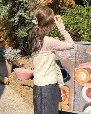 Knit Rib Bustier
