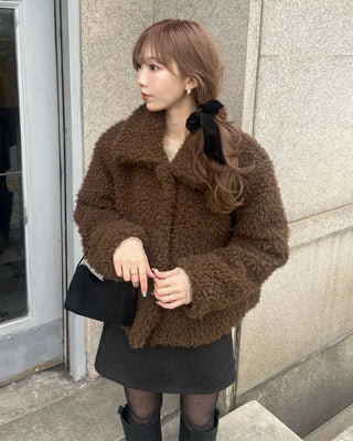Boa Collar Jacket