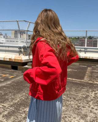 Simple zip-up hoodie