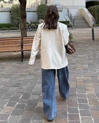 Oversized blazer jacket