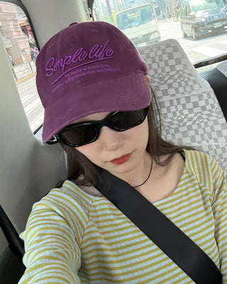 Simple Life Color Ball Cap