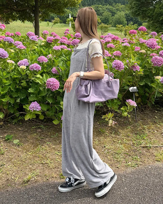 Nylon Multi-Square Tote Bag