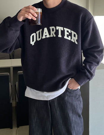 QUARTER.Heavy Sweatshirt (5 colors)