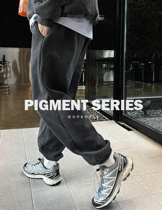 Essential Brushed Pigment Jogger Pants (3 colors)