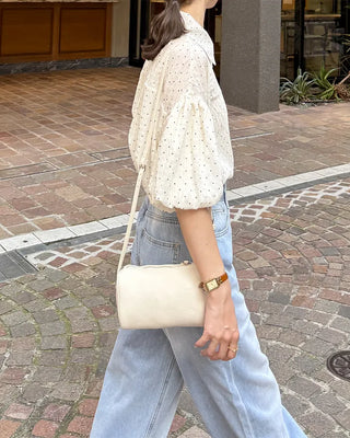 Polka Dot Balloon Blouse