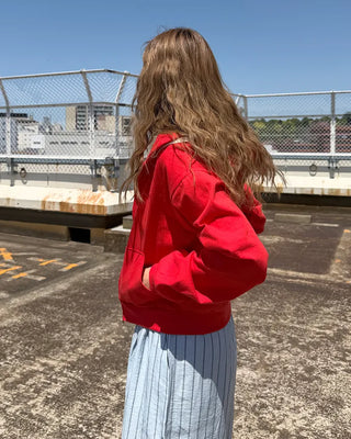 Simple zip-up hoodie