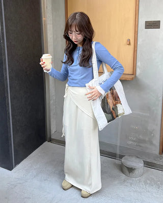 Half-button T-shirt
