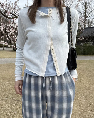 Basic long-sleeved T-shirt