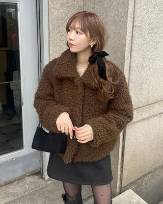 Boa Collar Jacket