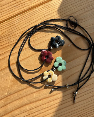 Double Flower Necklace