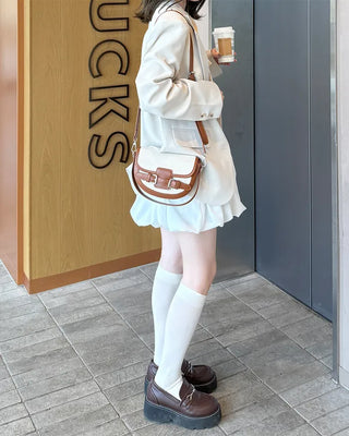 Two-button single-breasted jacket