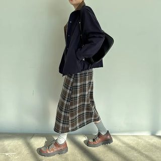 Color Point Cotton Jacket
