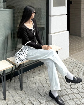 Lace Ribbon Layered Cardigan