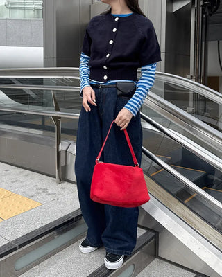 Slim-fit collar T-shirt