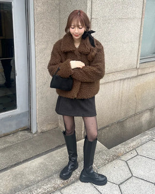 Boa Collar Jacket