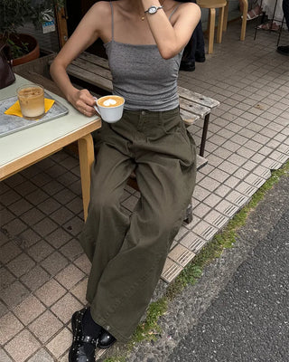 Polka dot cap camisole