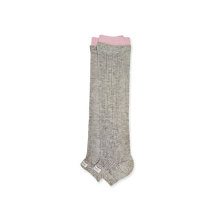 [Moromoro2] Lace Trim Ribbed Half Socks