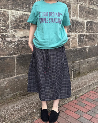 Lettering Short-Sleeved T-Shirt