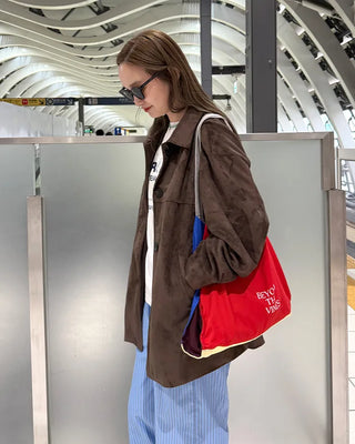 Suede Midi Jacket