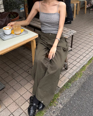 Polka dot cap camisole