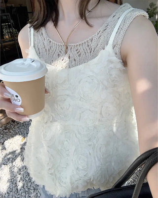 Rose Detail Bustier